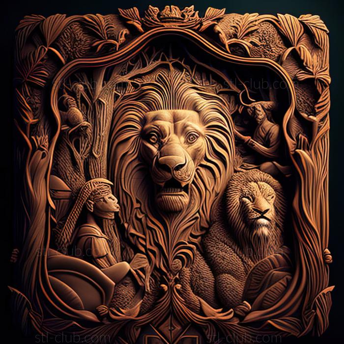 3D model st The Chronicles of Narnia The Lion The Witch and The Wardrobe (STL)